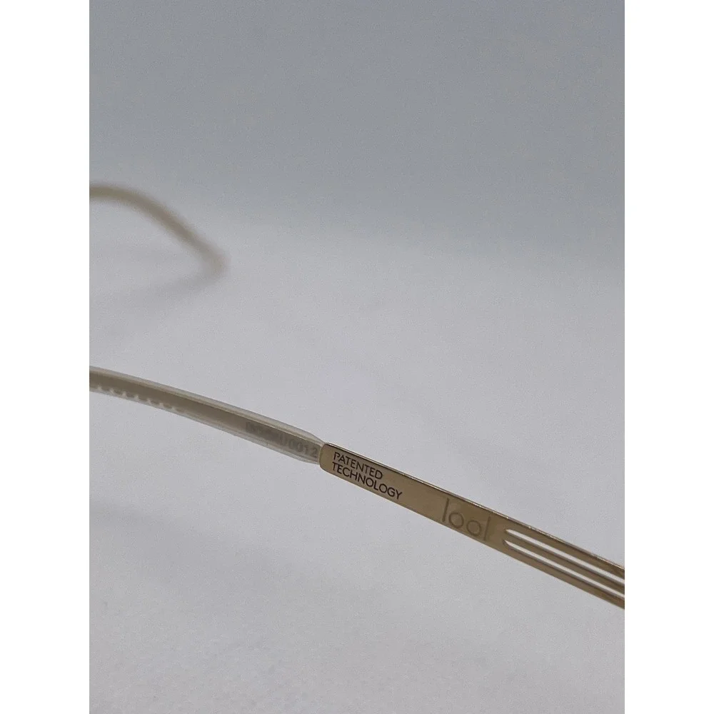 Lool Eyeglasses Frames Women's Designer Glasses‎ Gold Navi